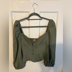 aritzia wilfred blouse